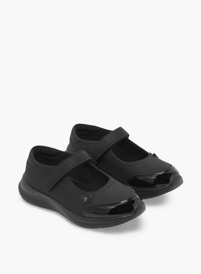 Dash Girls Hook & Loop Mary Jane School Shoes - Image 3