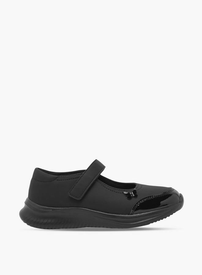 Dash Girls Hook & Loop Mary Jane School Shoes - Image 1