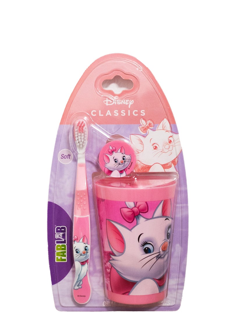 فاب لاب فرشاة أسنان FABLAB ماري مع كوب - Image 1