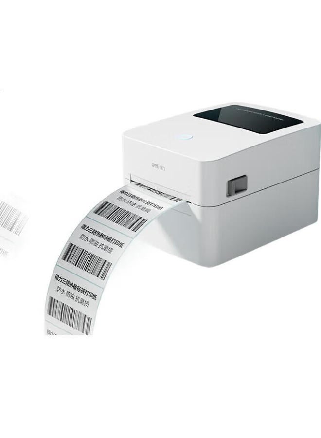 Deli Mint Sea 100*60Mm 700 Sheets*1 Roll Three-Proof Thermal Label Paper Express Sticker Printing Paper Goods Barcode Label Paper Zg180 - Image 1