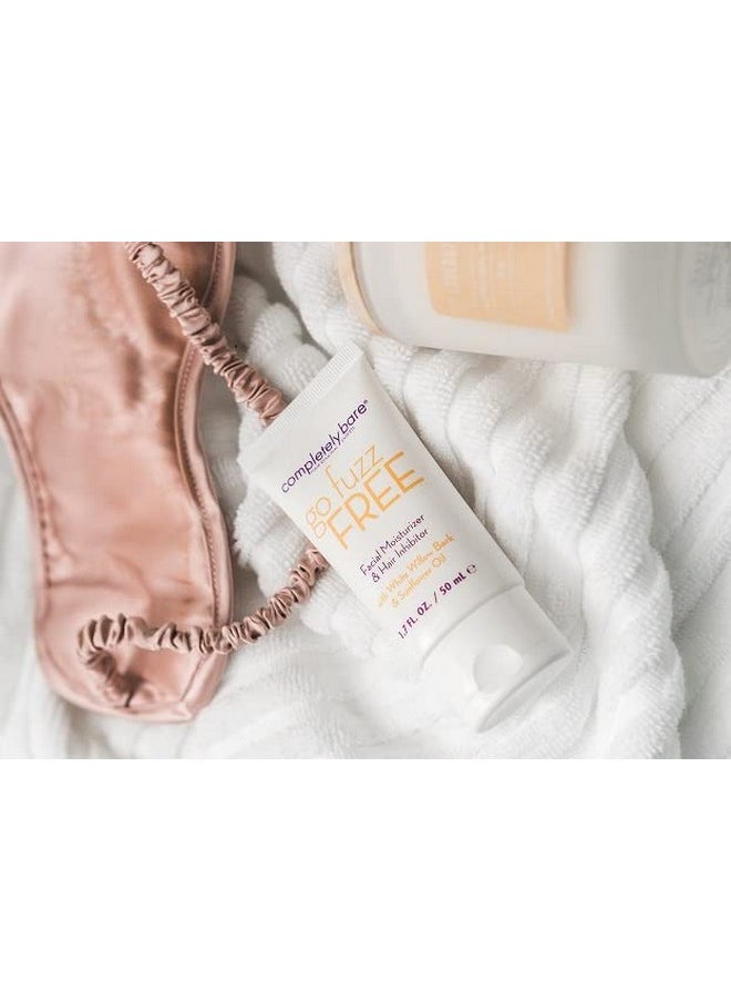 Completely Bare Ompletely Bare Go Fuzz Free Face Moisturizer & Hair Inhibitor Antiaging Extracts & Hair Minimizers  - Image 5