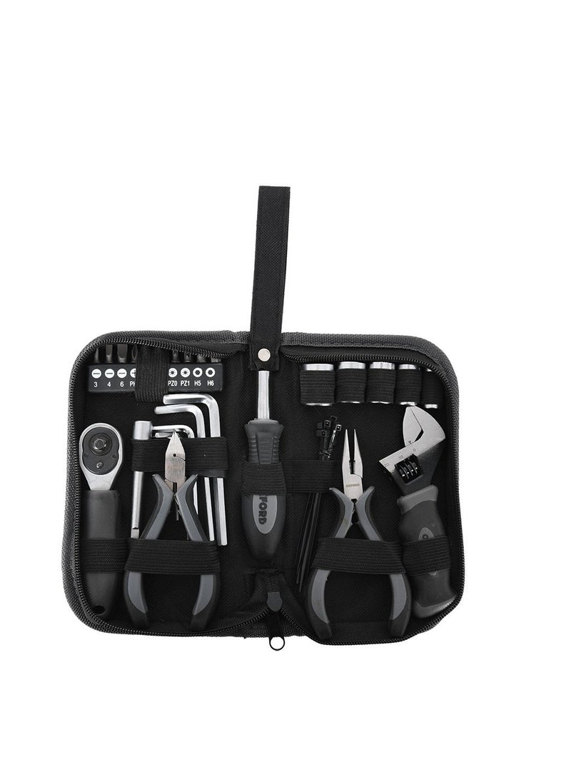 Oxford Oxford OX770 Bike Tool Kit Pro - Repair Your Motorbike, Motorcycle or Scooter On The Move, Black - Image 3