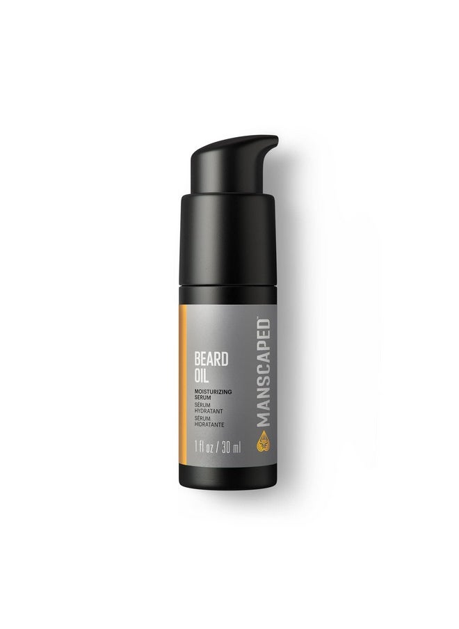 manscaped - ® Beard Oil Ultrapremium Moisturizing Serum With Jojoba Seed Sunflower Sweet Almond Oils For Healthy Shine (1 Fl Oz) - Image 1