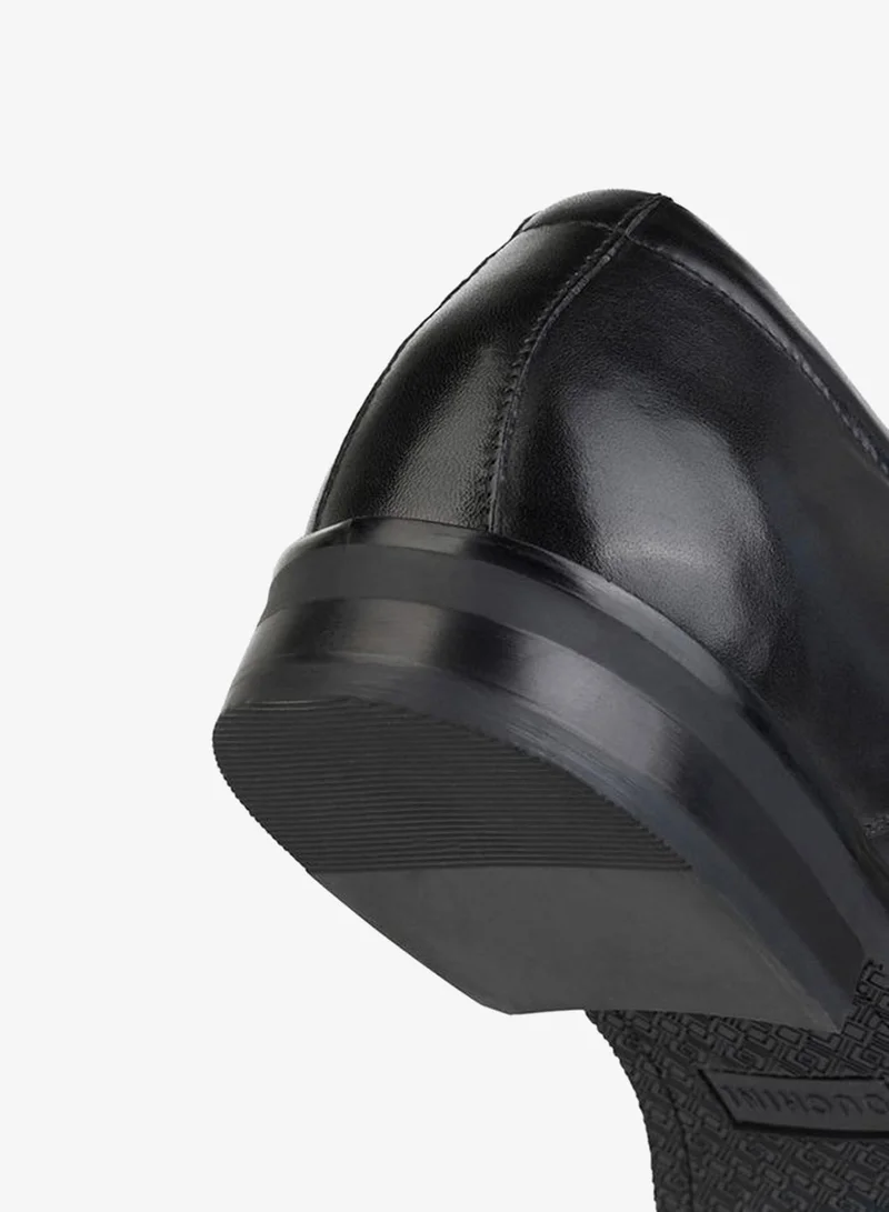 DUCHINI BLACK Men Leather Lace-Up Derby Shoes for Men | Best Price UAE