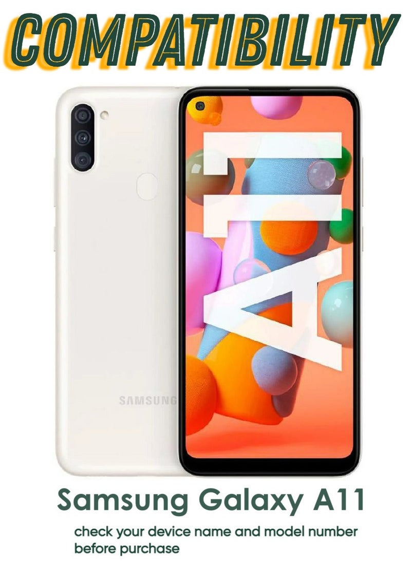 ACLIX 2 Pieces Antistatic ESD Dustproof Premium Quality High Definition Tempered Glass Screen Protector Designed For Samsung Galaxy A11 - Image 3