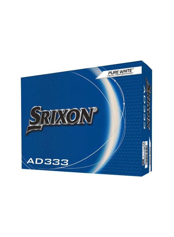 Srixon AD333 Golf Balls - 1 Dozen - Image 1