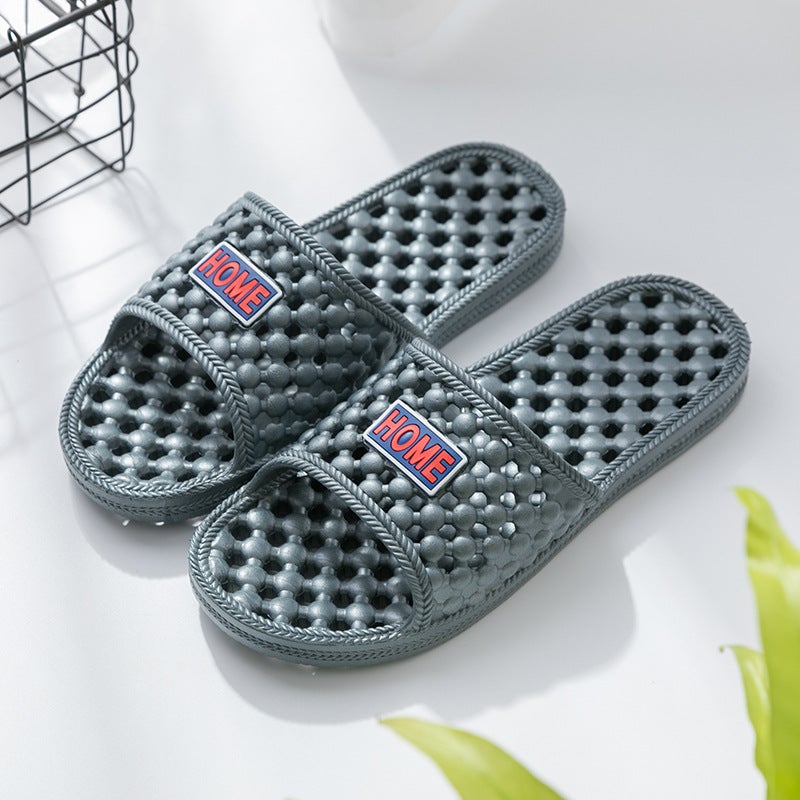 Comfortable Non-Slip Home Shoes Gray 