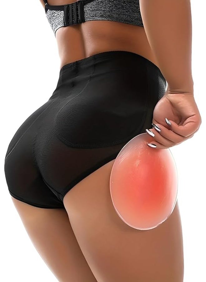 Silicone Padded Butt Lifter Panties for Women – Invisible Body Shaper Shorts with Removable Pads – Natural Butt Enhancement & Comfortable Fit for Daily Wear and Special Occasions - Image 1