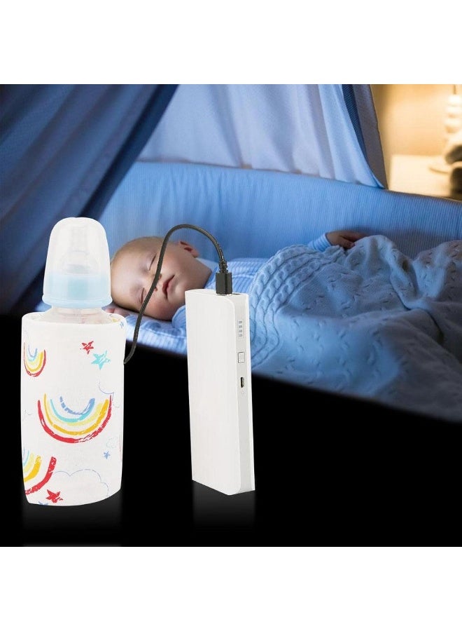 GOTOTOP Bottle Warmer Bag, Bottle Warmer Case Milk Warmer, Portable Cooler Bag with USB Charging Port for Baby Care - Image 5
