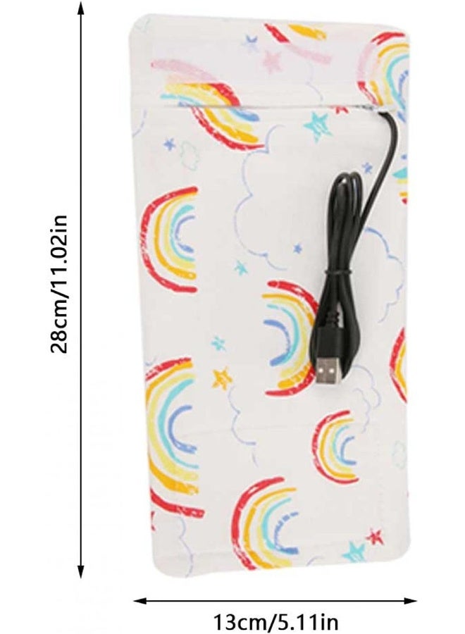 GOTOTOP Bottle Warmer Bag, Bottle Warmer Case Milk Warmer, Portable Cooler Bag with USB Charging Port for Baby Care - Image 2