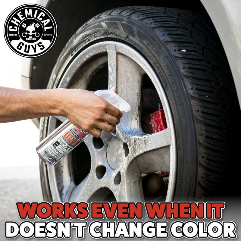 Chemical Guys Decon Pro Iron Remover and Wheel Cleaner â€“ Professional Strength Fallout Remover, Brakes, Calipers, Exterior, Wheel and Tire Cleaner â€“ Dissolves Brake Dust & Dirt, 16 oz - Image 2