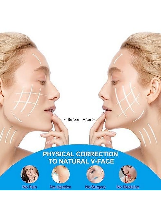 Generic - Beauty Face Sculpting Sleep Mask, Double Chin Reducer,V Shaped Slimming Face Mask, Reusable Facial Shaped UP Lift Mask- Anti-Aging and Anti-Wrinkle Band（1Pcs） - Image 1
