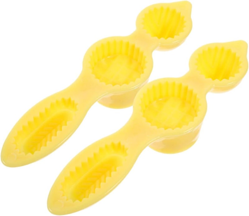 GANAZONO 2pcs Reusable Cookie Molds Baking for Household Biscuit Press with 3d Design, Food-grade Plastic Cookie Cutters for DIY Bakery and Festive Baking - Image 1