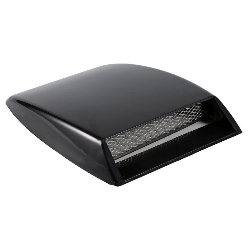 Car Decorative Intake Hood Cover - Heavy Duty Sturdy ABS Plastic Aluminum Grille Mesh Carbon Fiber Color Self Adhesive Easy Installation Bonnet Vent Sticker for Most Cars and Vehicles - Image 1