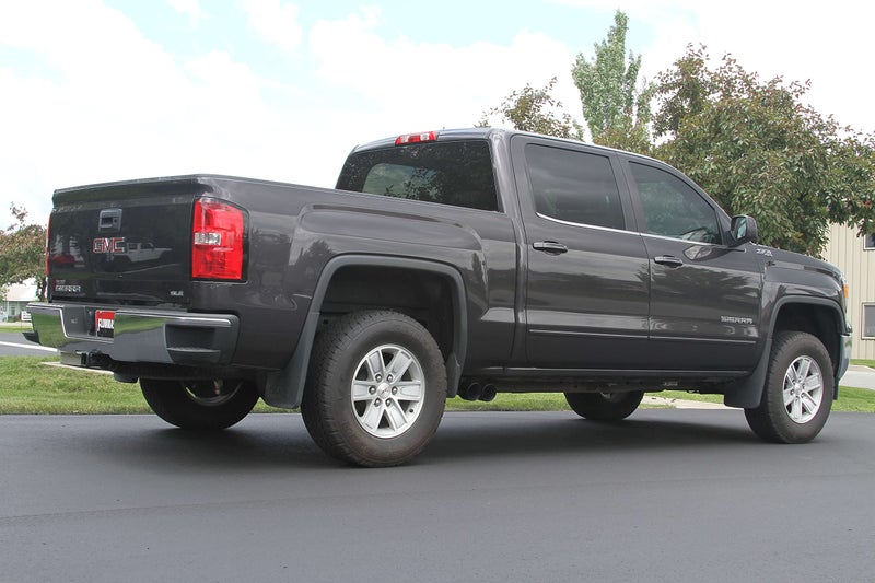 Flowmaster 717787 FlowFX Cat-Back Exhaust Kit Dual 2.5 Inch Stainless Steel 4 Inch Black Ceramic Tips Compatible with 2014-2019 Classic Body Chevy Silverado GMC Sierra 1500 Crew Double Cab 4.3L 5.3L - Image 3