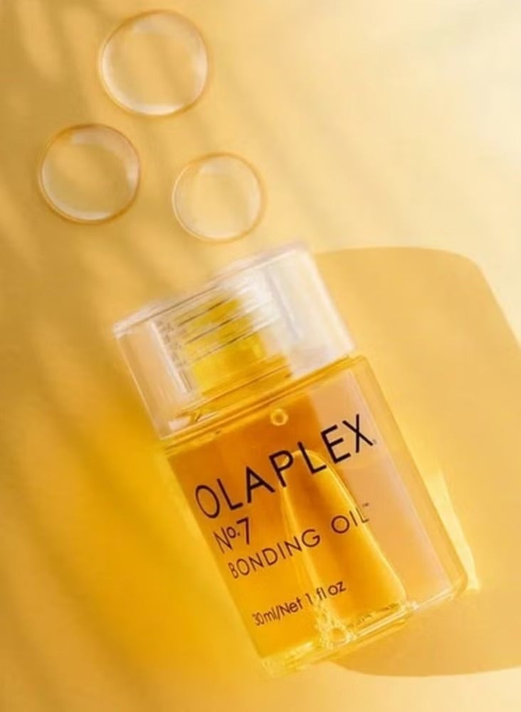 Olaplex No. 7 Bonding Oil, Hair Treatment Oils, Nourishing Treatment For Split Ends And Dry Scalp For All Hair Types, Nourishes And Repairs All Hair Types, Yellow - Image 4