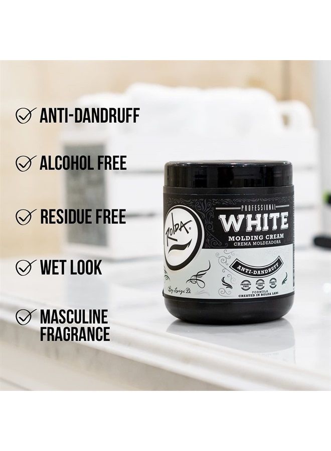 Rolda White Molding Hair Cream Anti Dandruff 35.2oz - Image 5