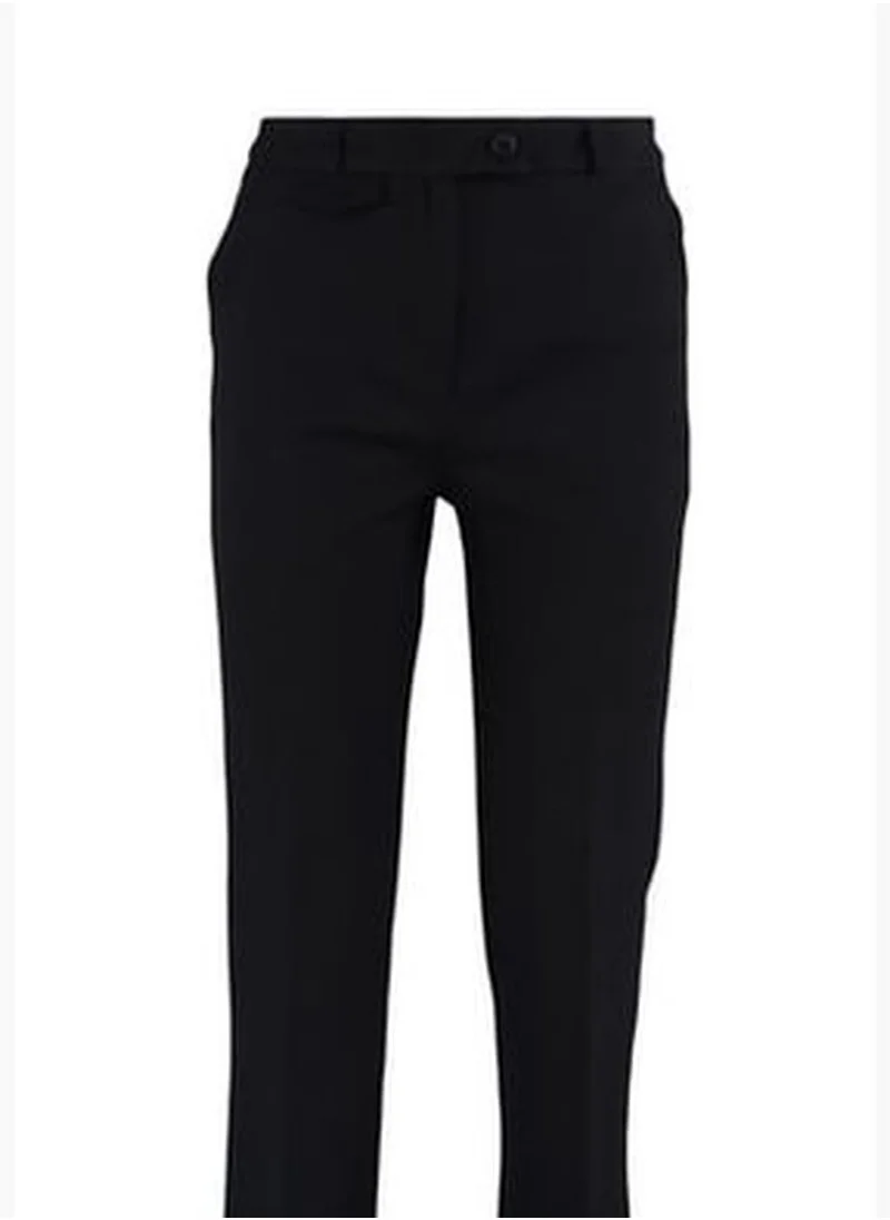 trendyol Black High Waist Wide Leg Pants