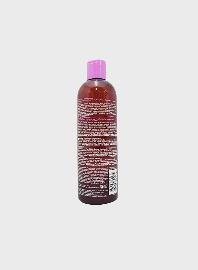 HASK Shea Butter & Hibiscus Oil Conditioner 355ml