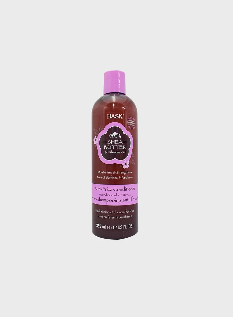 HASK Shea Butter & Hibiscus Oil Conditioner 355ml
