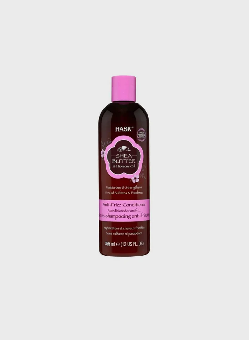 HASK Shea Butter & Hibiscus Oil Conditioner 355ml
