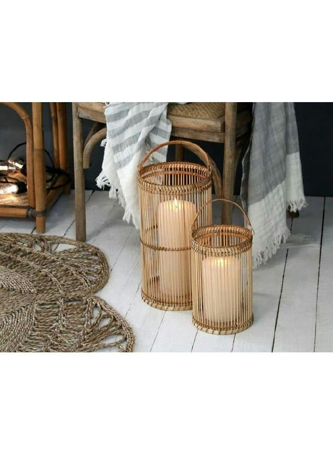 لوفت الخيزران، فانوس، مجموعة من 2، طبيعي-189205 - Image 1