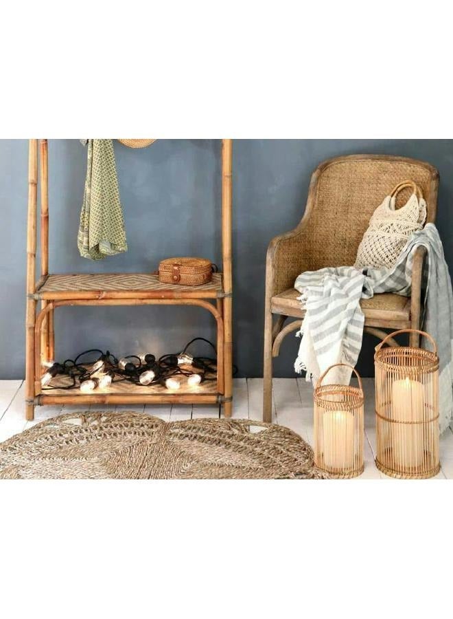 لوفت الخيزران، فانوس، مجموعة من 2، طبيعي-189205 - Image 3