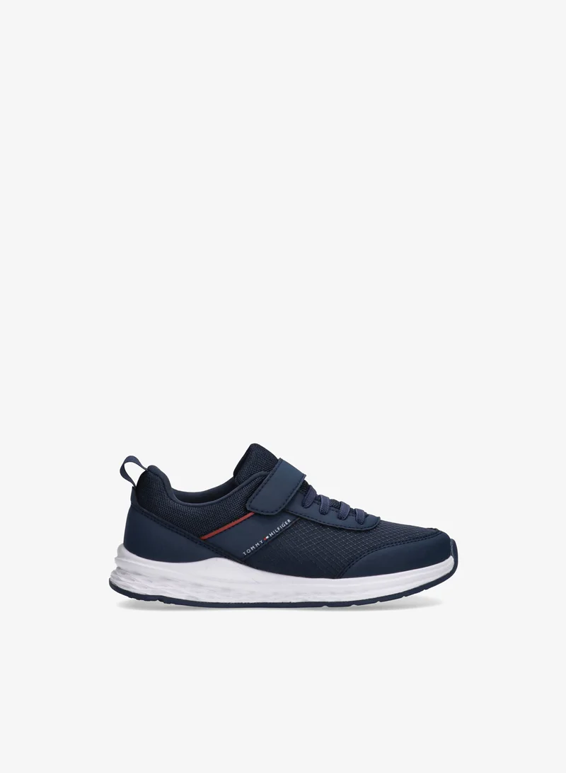 TOMMY HILFIGER Little Low Top Lace Up/Velcro Sneakers