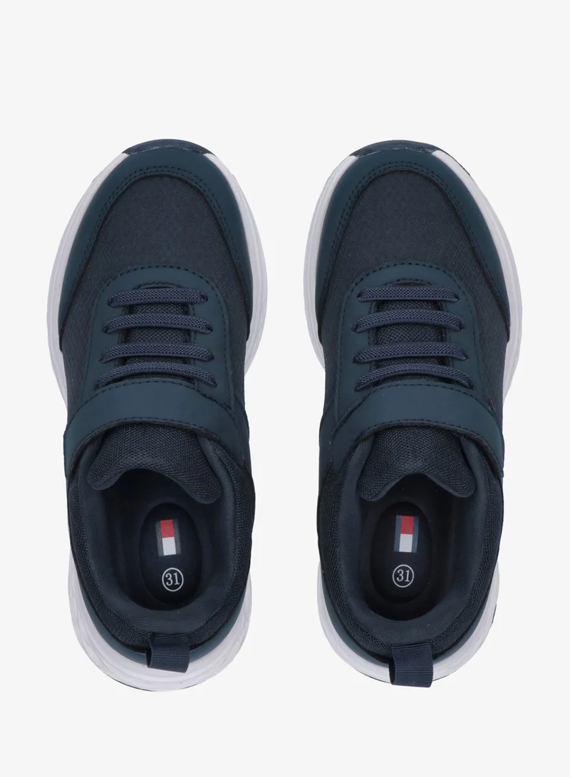 TOMMY HILFIGER Little Low Top Lace Up/Velcro Sneakers