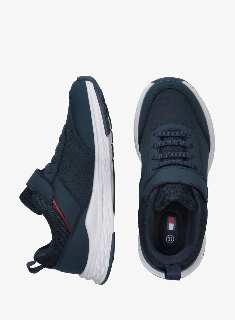 TOMMY HILFIGER Little Low Top Lace Up/Velcro Sneakers