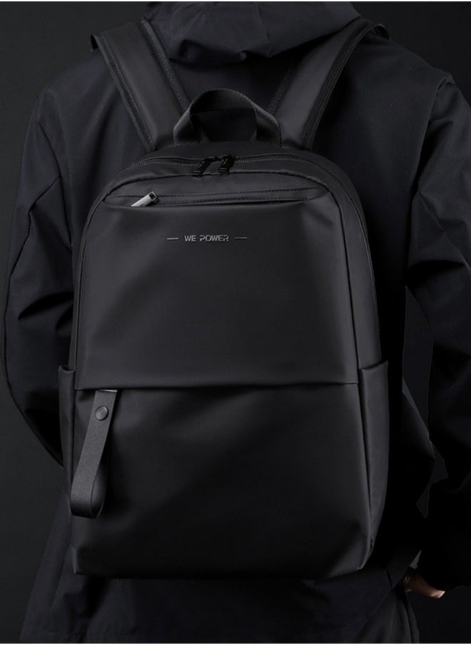 Generic Generic Backpack Lightweight Outdoor Travel Laptop Bag Waterproof Large Capacity Computer Backpack 30*16*44 Cm - Black  - Image 4