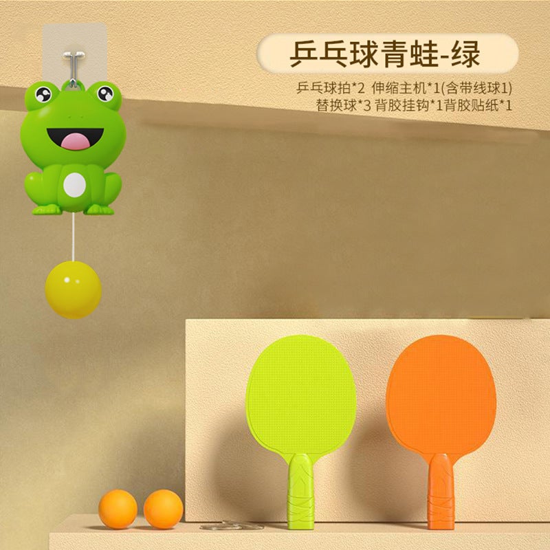 Table Tennis Trainer for Kids – Indoor Practice Device for Hand-Eye Coordination - Image 1