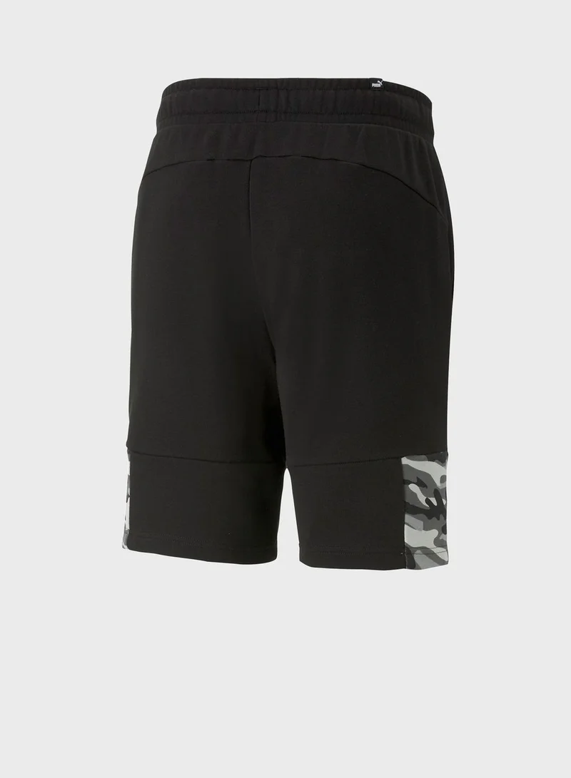PUMA 10" Essential Block Camo Shorts