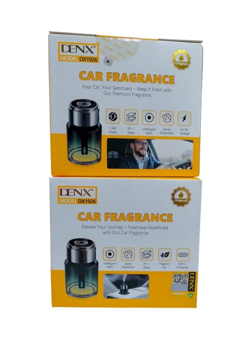 دينكس موزع عطر ذكي قابل لإعادة الشحن للسيارة والمكتب والمنزل DX1926 - Image 3