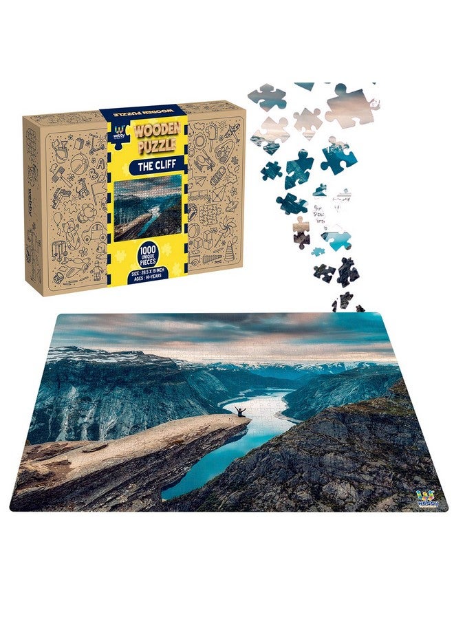 Webby The Cliff Wooden Puzzle | Best Gift for Teenager | Fun & Challenging| Puzzle for Adult & 14+ Kids, 1000 Pieces Puzzle - Image 5