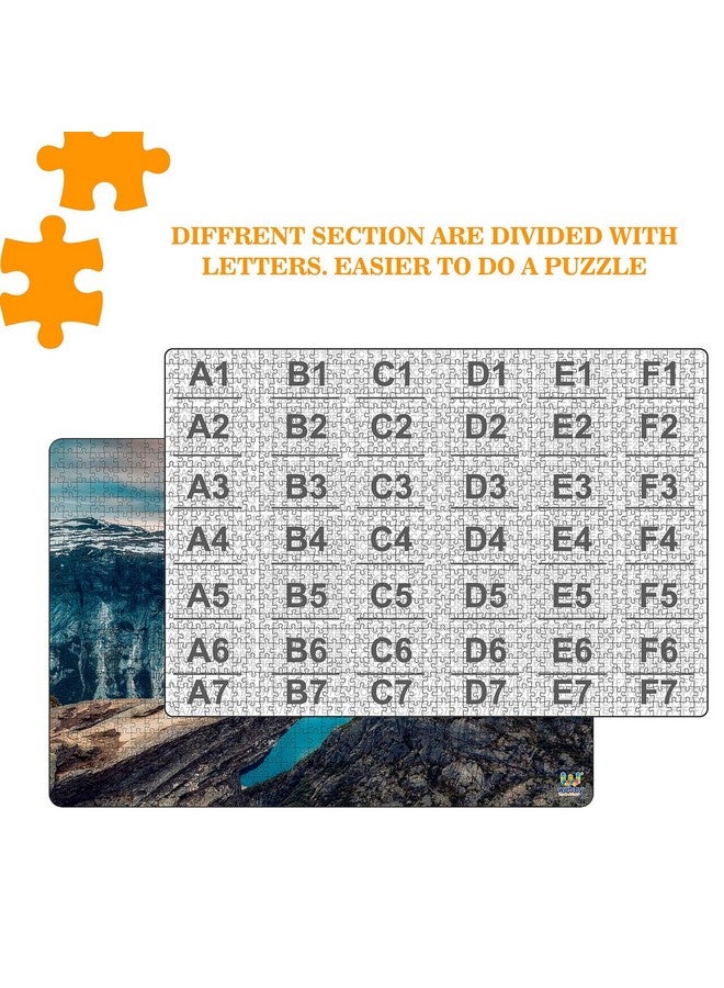 Webby The Cliff Wooden Puzzle | Best Gift for Teenager | Fun & Challenging| Puzzle for Adult & 14+ Kids, 1000 Pieces Puzzle - Image 3