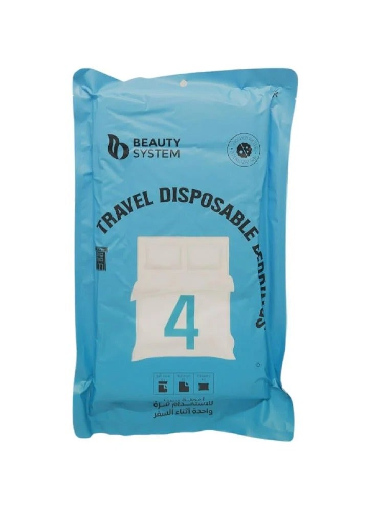 Disposable Bed Sheets  4 Pieces