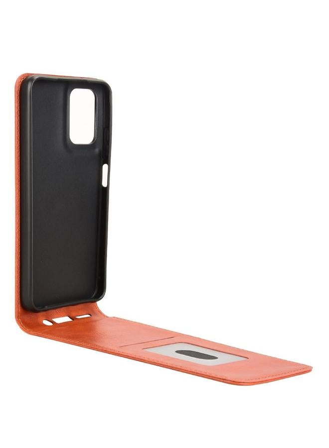 اس-توب جراب هاتف موتورولا موتو جي 35 5 جي، جراب هاتف جلدي مغناطيسي عمودي قابل للطي - Image 3