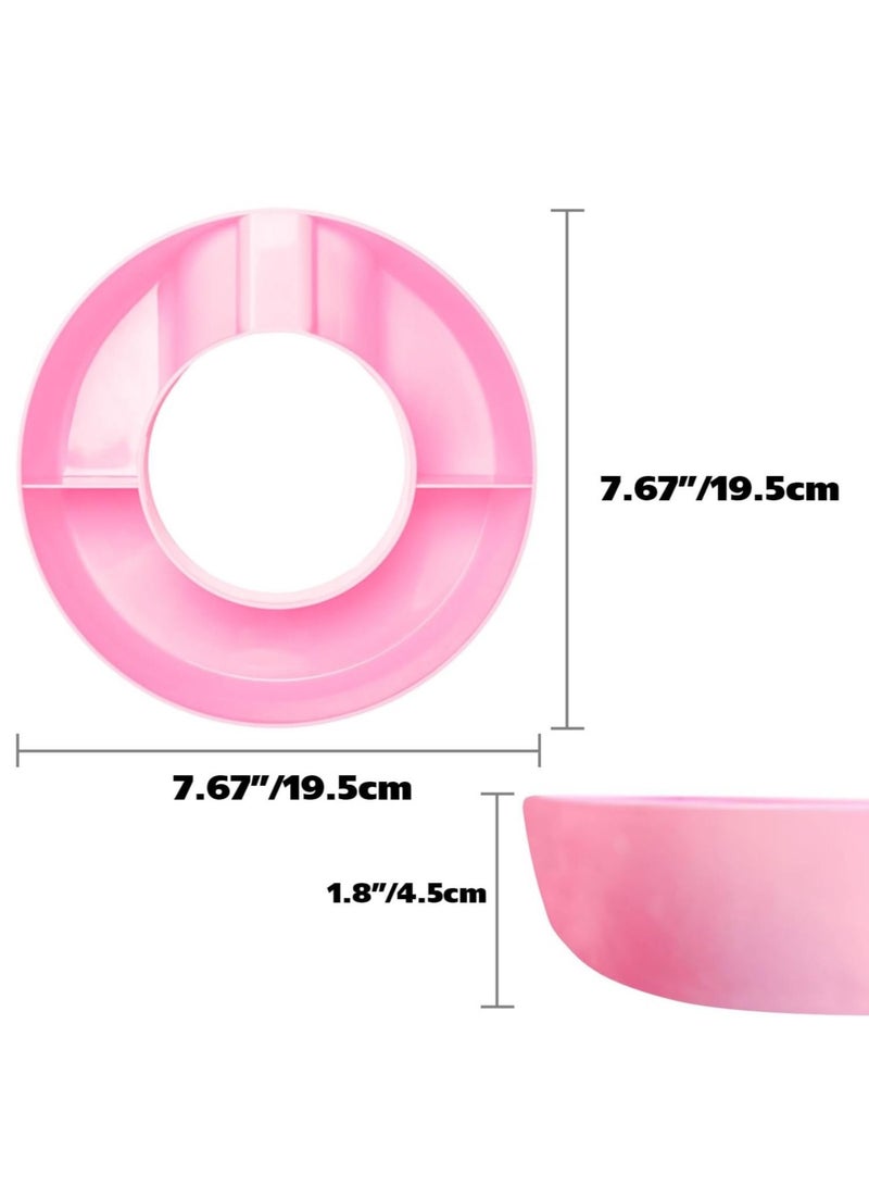 Snack Bowl for Stanley 40 oz Tumbler, Snack Tray, Reusable Snack Ring for Stanley Insulated Cup Accessories (Pink)  - Image 5