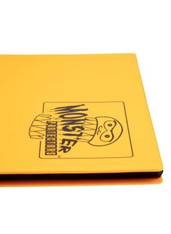 Monster Protectors Monster Protectors 9-Pocket Trading Card Album, Matte Sunflower Orange, Holds 360 Cards, Works with YuGiOh, Pokemon, Magic The Gathering, Durable Cover and Protector Pages  - Image 4