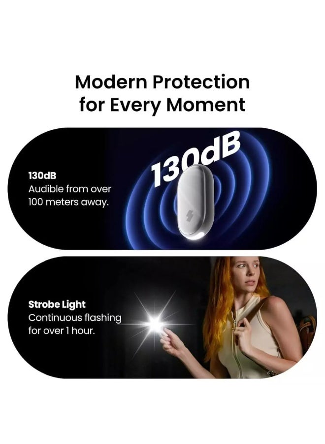 SwitchBot Safety Alarm for Women | 130dB Loud Siren | IP65 Waterproof - Image 5