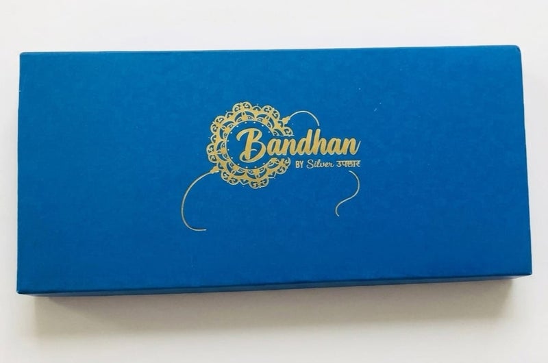 BANDHAN 925 SILVER RAKHI KHUSHBOO JEWELES - Image 2