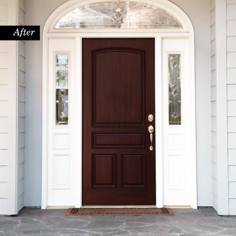 Giani Wood Look Paint Kit for Front & Interior Doors (Royal Mahogany) - Image 2