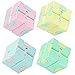 WUQID Infinitycube Fidget Toy Stress Relieving Fidgeting Game for Kids and AdultsCute PocketSized Unique Gadget for Anxiety Relief and Kill Time 4 Pack Macarons - Image 2
