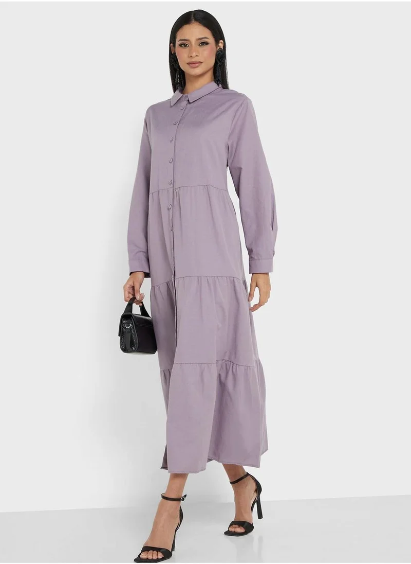 Alia by modanisa Button Down Dress