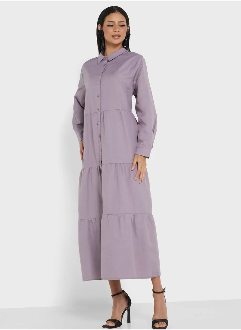 Alia by modanisa Button Down Dress