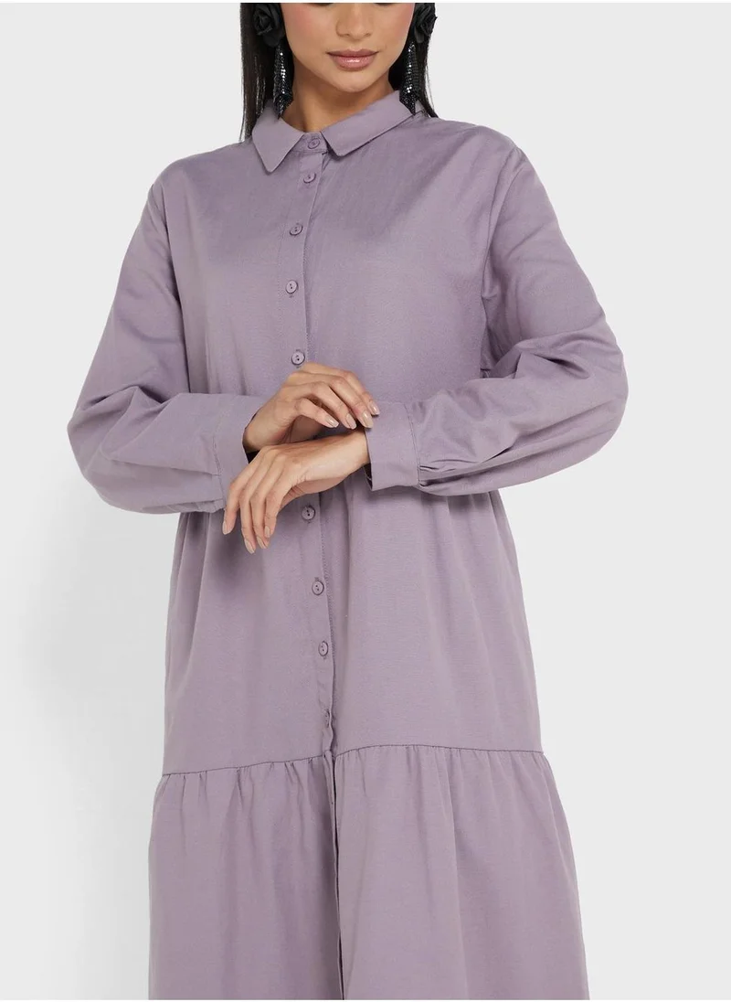 Alia by modanisa Button Down Dress