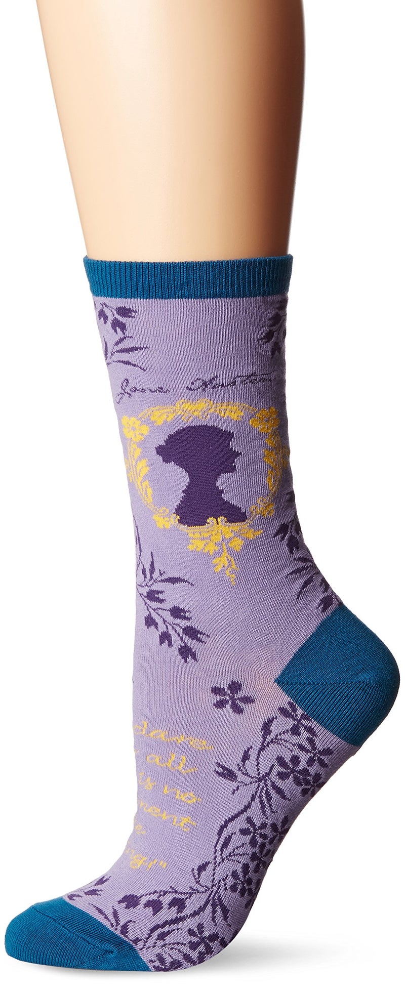 Socksmith Jane Austen Lavender One Size - Image 4