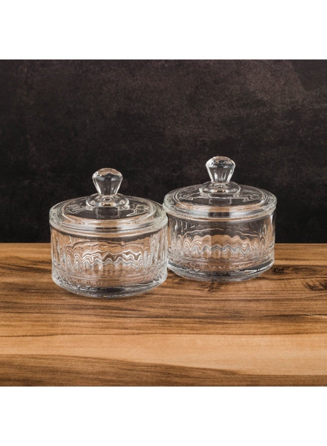 الحميضي 💎 طقم علب تقديم كريستال فاخر (6 قطع) — مقاس عملي 6.8 سم × ارتفاع 7 سم لضيافة أنيقة ✨ - Image 2