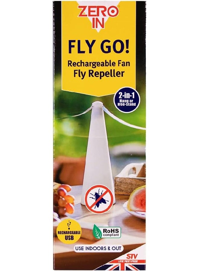 Zero In Zero In Fly Go USB Rechargeable Fan Repeller  - Image 1